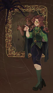 one rendered full body w/ background for eryxite on discord - $55