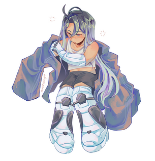 gummy chibi for rassblerry on tumblr - $25